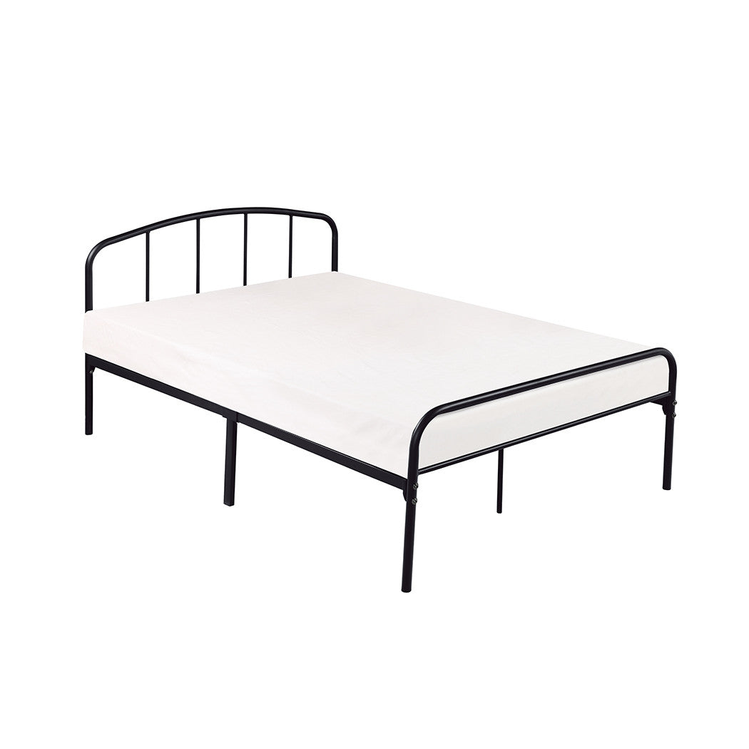 Milton Small Double Bed Black