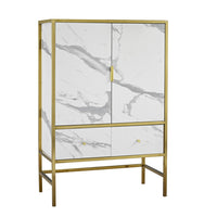 Monaco Drinks Cabinet White