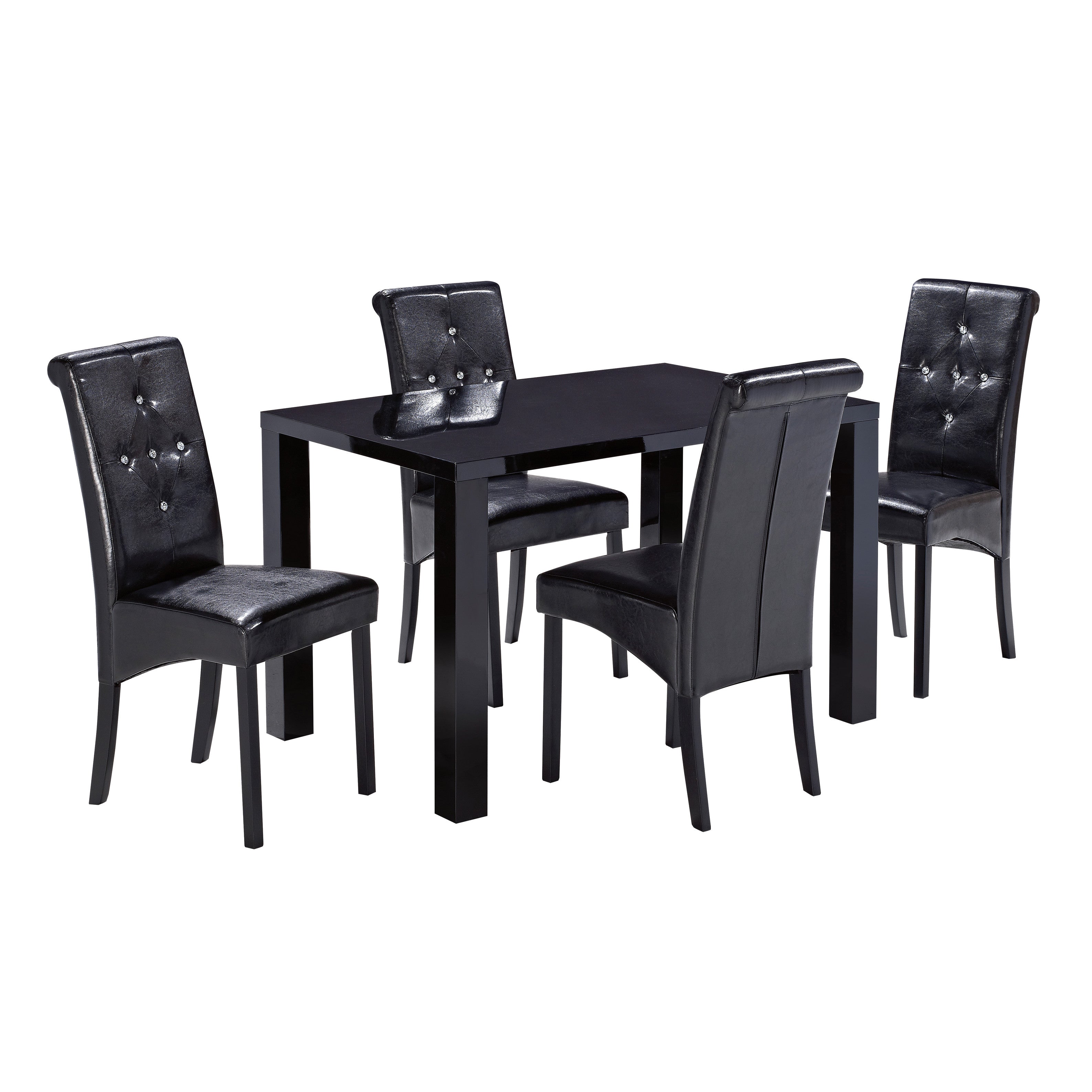 Monroe Puro Medium Dining Table Black