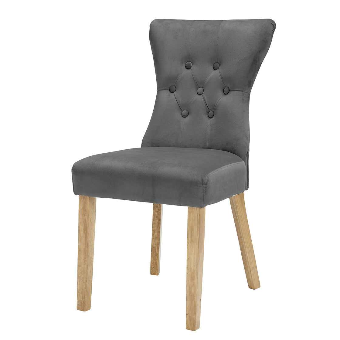 Naples Dining Chair Steel Grey