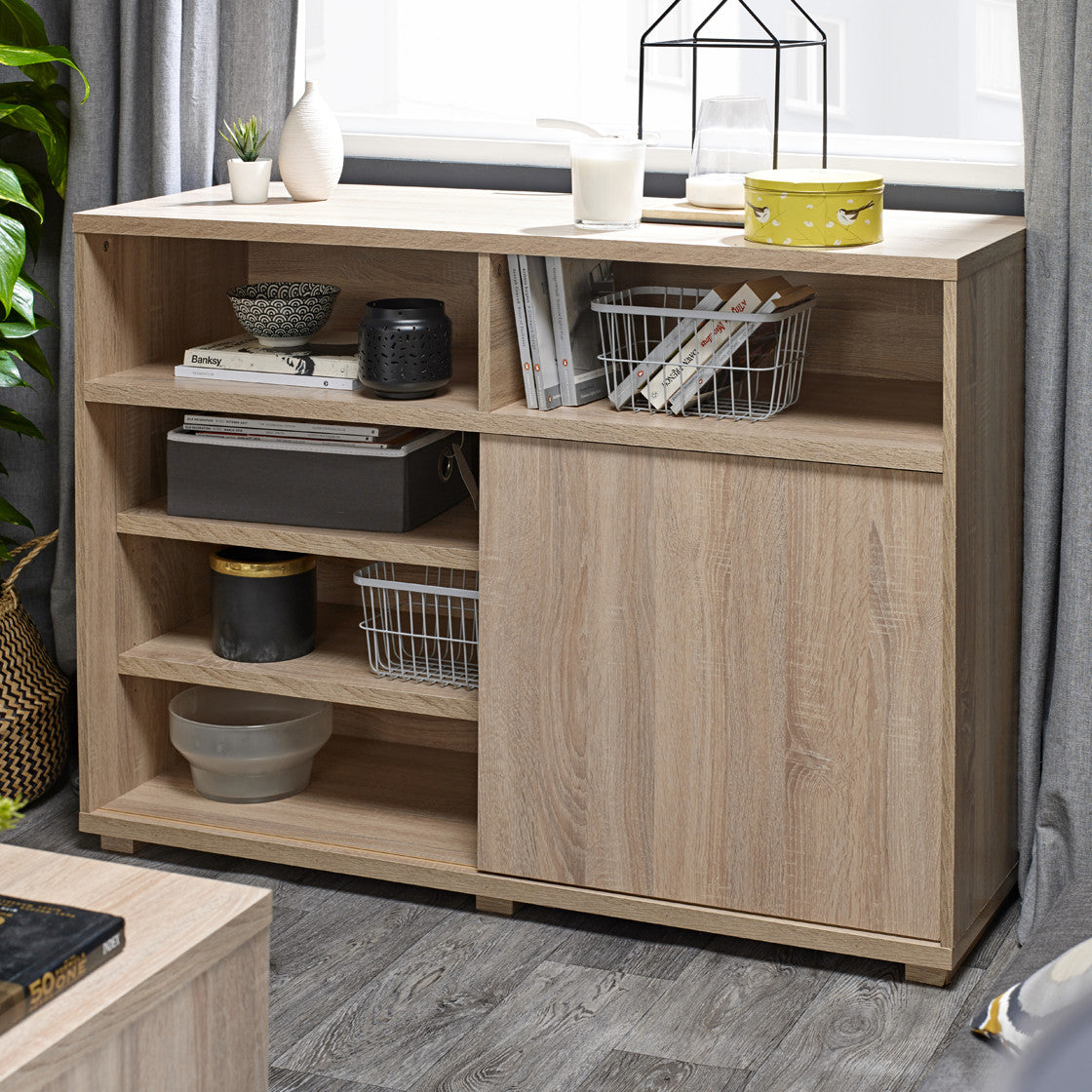 Oslo Sideboard Pale Washed Oak