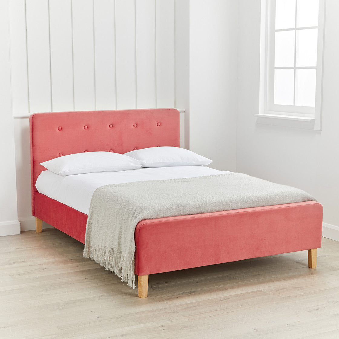 Pierre Coral Double Bed