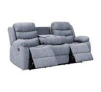 Linen Recliner 3 & 2 Seater Inspired Home Theatre and Living Room Sofa