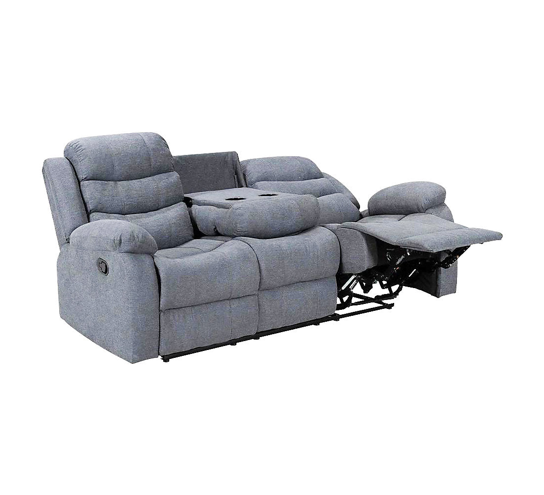 Linen Recliner 3 & 2 Seater Inspired Home Theatre and Living Room Sofa