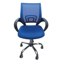 Tate Mesh Back Office Chair Blue