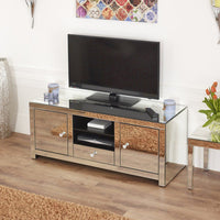 Alfredo Mirrored TV Unit