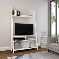 Tiva Ladder TV Unit White