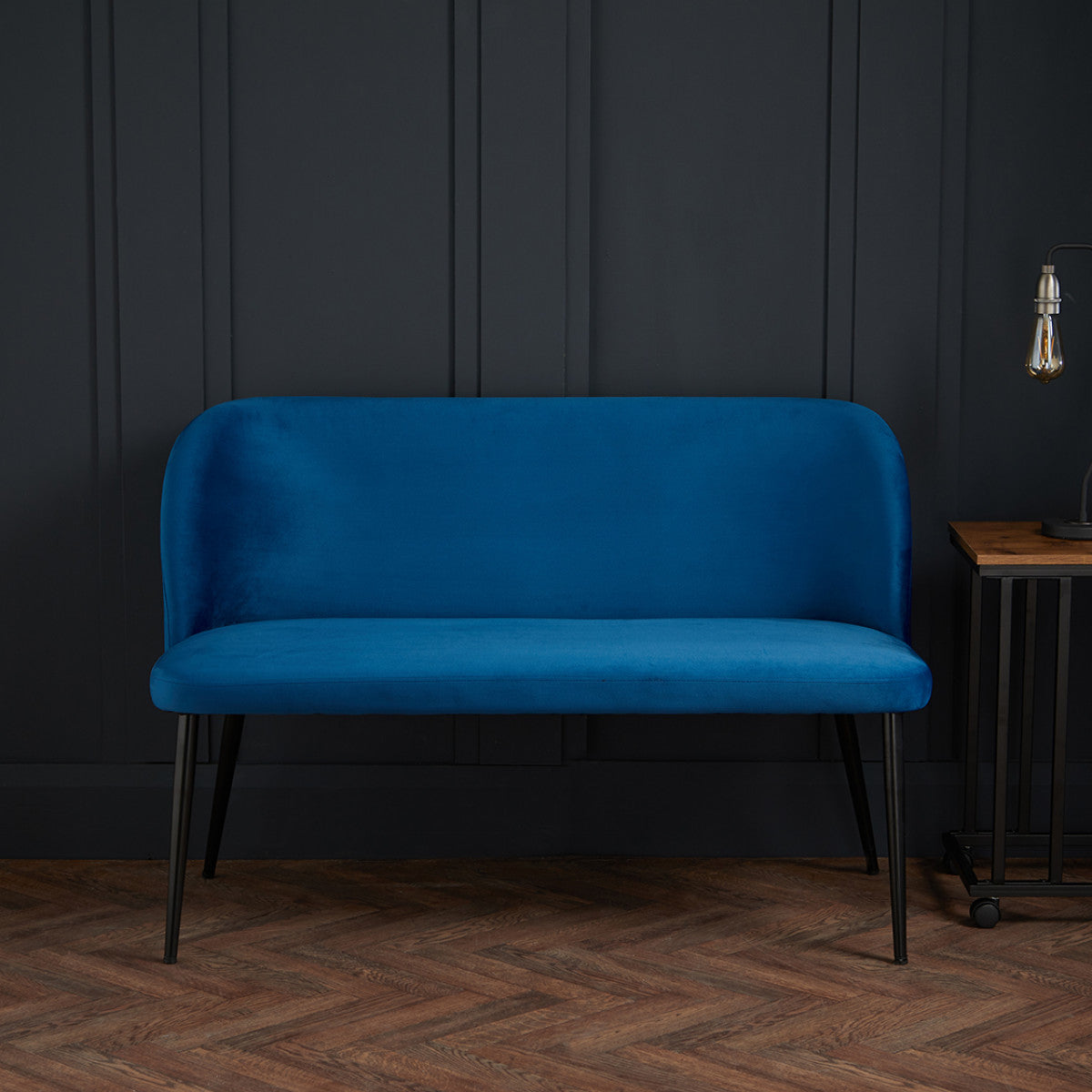 Zara Dining Bench Blue