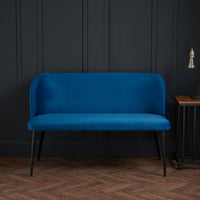 Zara Dining Bench Blue