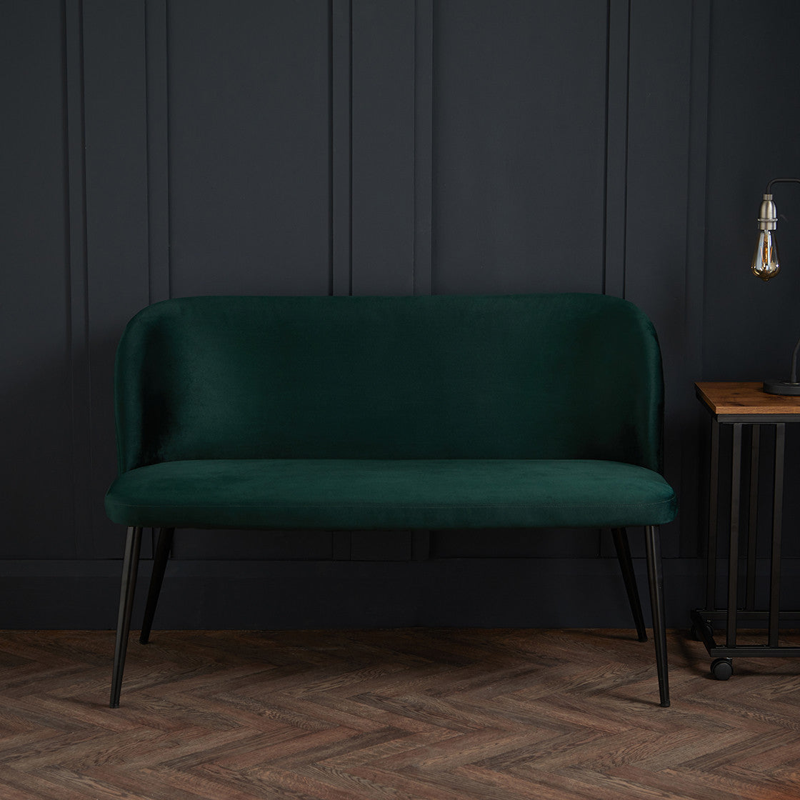 Zara Dining Bench Green