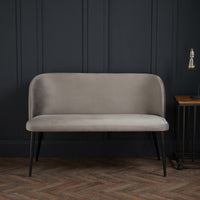 Zara Dining Bench Grey