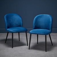 Zara Dining Chair Blue