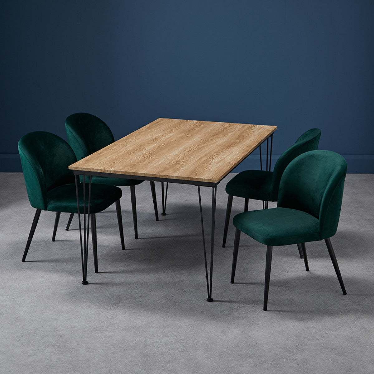 Zara Dining Chair Green