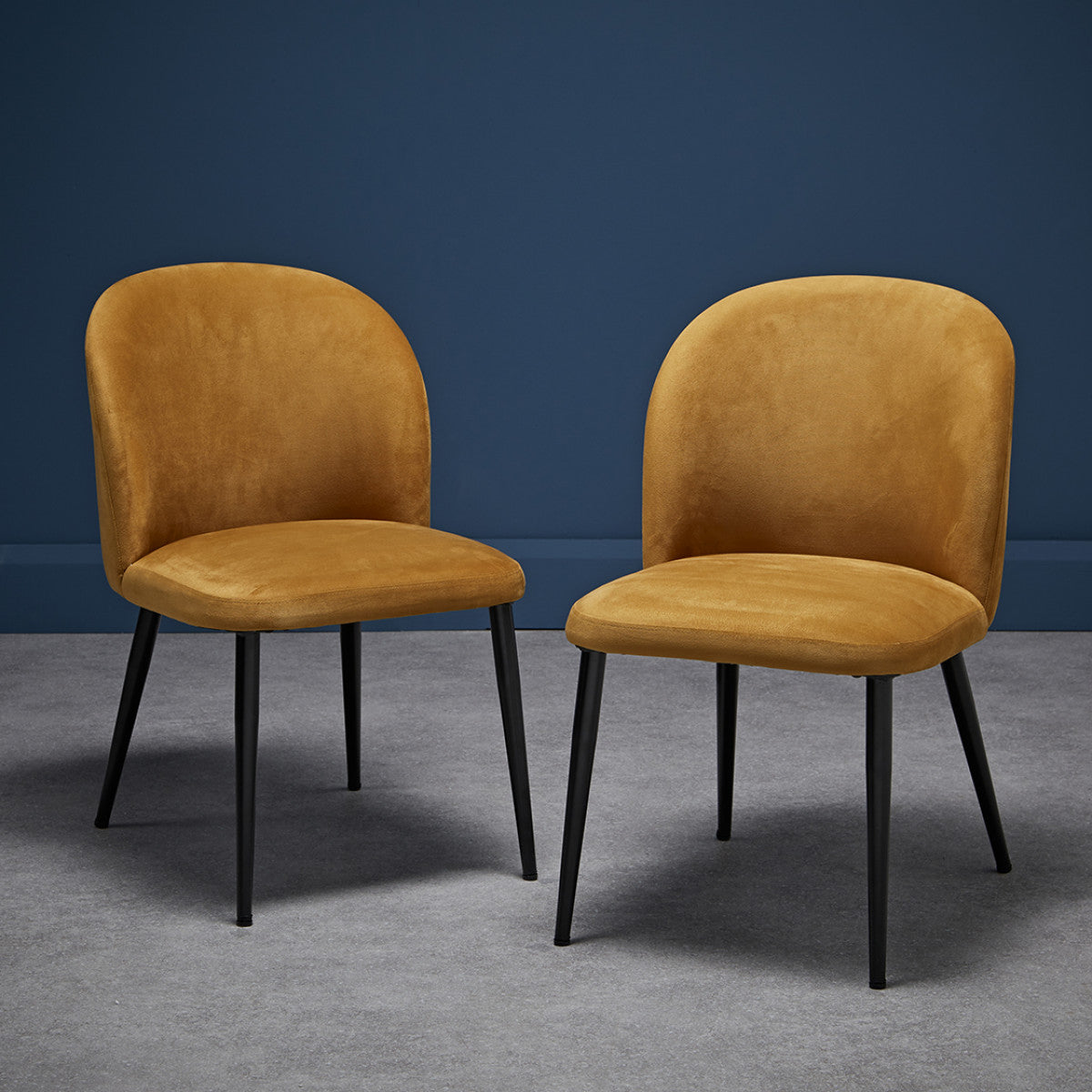 Zara Dining Chair Mustard